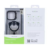 Étui Rixus Classic 03 avec MagSafe pour Apple iPhone 15 Pro Max Noir