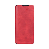 Étui portefeuille Rixus avec porte-stylo pour Samsung Galaxy Z Fold5 rouge