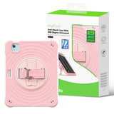 Étui antichoc Rixus RXTC08 pour Apple iPad 7, 8, 9 10,2 pouces (2019, 2020, 2021) Rose cerisier