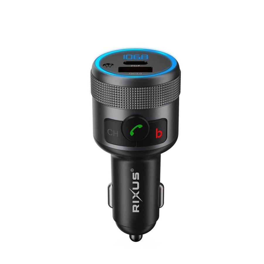 Émetteur FM Bluetooth pour voiture Rixus RXBT26 Noir