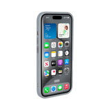 Rixus Mag Carbon avec MagSafe pour Apple iPhone 15 Gris titane