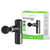 Mini pistolet de massage Rixus RXMG01 Pro noir