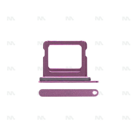 Support de carte SIM rose reconditionné pour Apple iPhone 16, 16 Plus