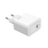 Adaptateur secteur USB-C Rixus RXHC25 25 W blanc