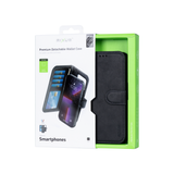Portefeuille magnétique amovible Rixus Duo pour Samsung Galaxy S23 Noir