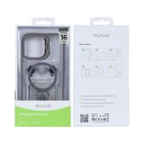 Étui Rixus Classic 03 avec MagSafe pour Apple iPhone 16 Plus Gris titane