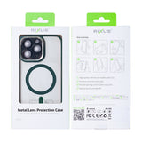 Étui Rixus Classic 04 avec MagSafe pour Apple iPhone 11 Pro vert foncé
