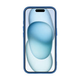Étui Rixus Classic 04 avec MagSafe pour Apple iPhone 16 Plus bleu foncé