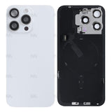 Vitre Arrière avec NFC, cadre d'appareil photo agrandi pour Apple iPhone 15 Pro Max - Titane blanc reconditionné