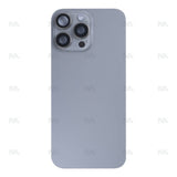 Vitre Arrière avec NFC pour Apple iPhone 16 Pro Max, cadre de caméra agrandi, titane naturel reconditionné