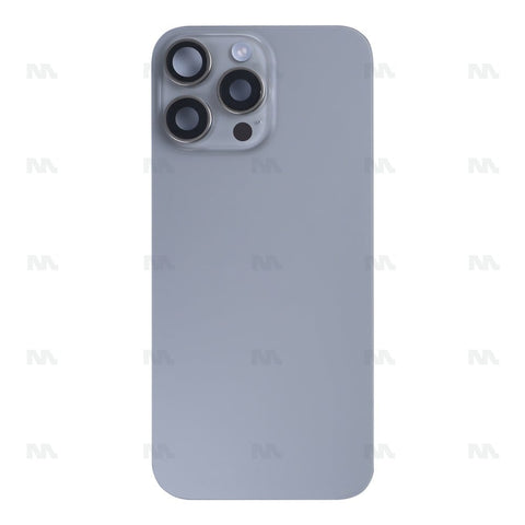Vitre Arrière avec NFC pour Apple iPhone 16 Pro Max, cadre de caméra agrandi, titane naturel reconditionné