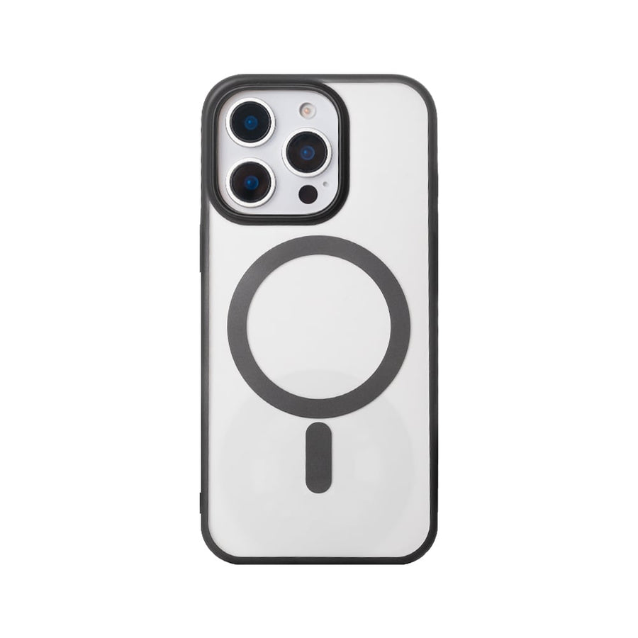 Étui Rixus Instinct Mag pour Apple iPhone 12, 12 Pro Noir