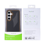Coque Mag Carbon avec MagSafe pour Samsung Galaxy S25 - Marron
