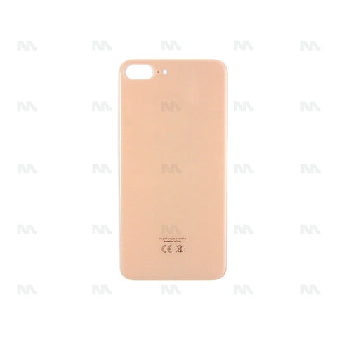 Vitre Arrière avec bloc complet pour Apple iPhone 8 Plus, compatible avec Rose Gold