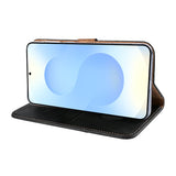 Etui livre pour Samsung Galaxy S25 Edge - Noir