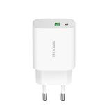 Adaptateur Rixus RX90CC avec câble USB-C vers USB-C 1 m 20 W blanc