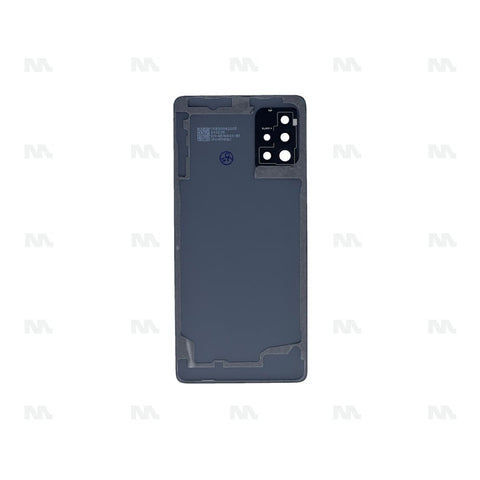 Vitre arrière pour Samsung Galaxy A51 5G A516B avec prisme lentille cube blanc OEM