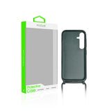 Cache-cordon pour collier Rixus TPU pour Samsung Galaxy A25 5G vert foncé