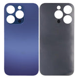 Vitre Arrière sans NFC pour Apple iPhone 14 Pro, cadre d'appareil photo agrandi Violet foncé Compatible