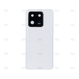 Vitre arrière pour Xiaomi 13 Pro avec objectif, blanc céramique, OEM