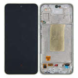 Chassis + Ecran Officiel Service Pack + Vitre pour Samsung Galaxy A36 A366B Lime GH82-36841C