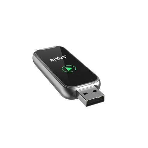 Dongle Carplay sans fil Rixus RXCP03 gris métallisé