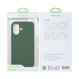 Coque souple en TPU Rixus pour Apple iPhone 16 Plus vert foncé