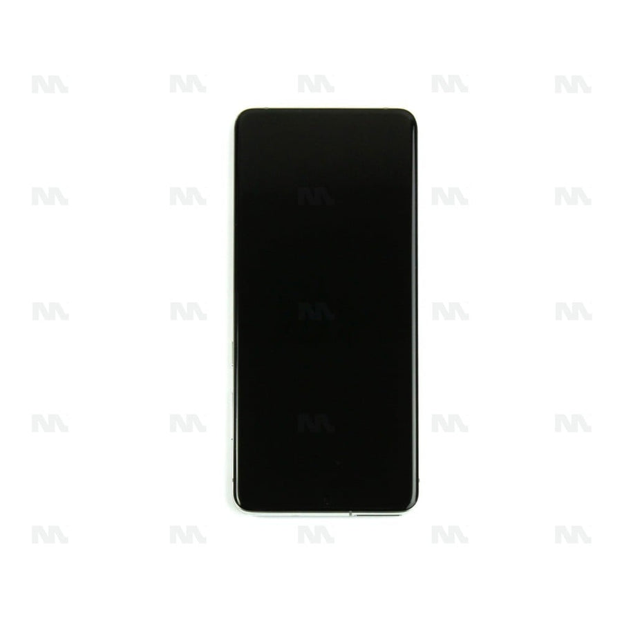 Chassis + Ecran Officiel Service Pack + Vitre pour Samsung Galaxy S20 PlusG985F / 5G G986F - Cloud White