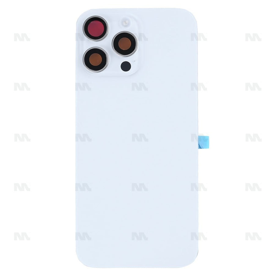 Boîtier avec petites pièces en titane blanc OEM pour Apple iPhone 16 Pro Max