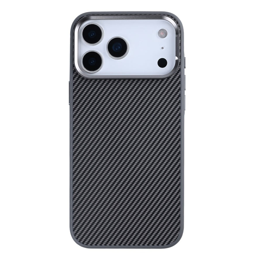 Coque Mag Carbon avec MagSafe pour Apple iPhone 17 Pro Gris titane