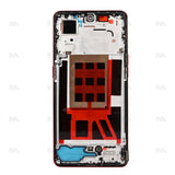 Chassis + Ecran Original OEM + Vitre pour Oppo Reno9 (PHM110) - Rouge