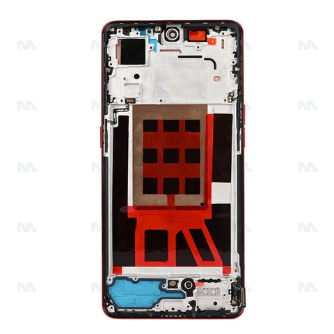 Chassis + Ecran Original OEM + Vitre pour Oppo Reno9 (PHM110) - Rouge