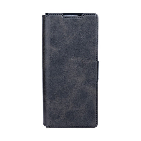 Étui portefeuille Rixus avec porte-stylo pour Samsung Galaxy Z Fold4 noir