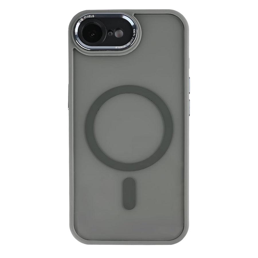 Étui Rixus Classic 04 avec MagSafe pour Apple iPhone 16e gris