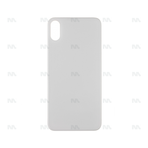 Vitre Arrière avec bloc complet pour Apple iPhone X, Blanc - Compatible