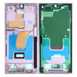 Cadre central pour Samsung Galaxy S23 Ultra S918B – Lavande – OEM