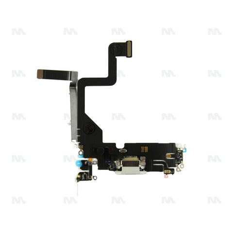 Connecteur de charge Flex Silver Reconditionné pour Apple iPhone 14 Pro