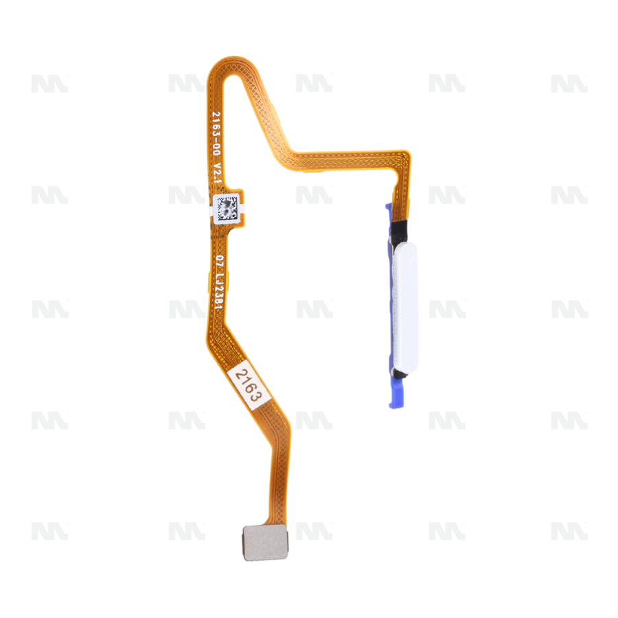 Capteur d'empreintes digitales Xiaomi Redmi Note 12 Pro Plus 5G avec bouton d'alimentation, blanc, OEM