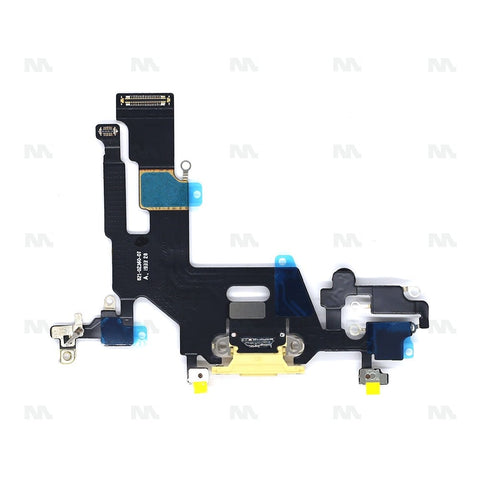 Connecteur de charge pour Apple iPhone 11 – Jaune – Reconditionné