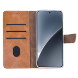 Bibliothèque Rixus pour Xiaomi 15 Marron clair