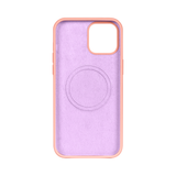 Coque souple en TPU Rixus avec MagSafe pour Apple iPhone 12 Mini rose