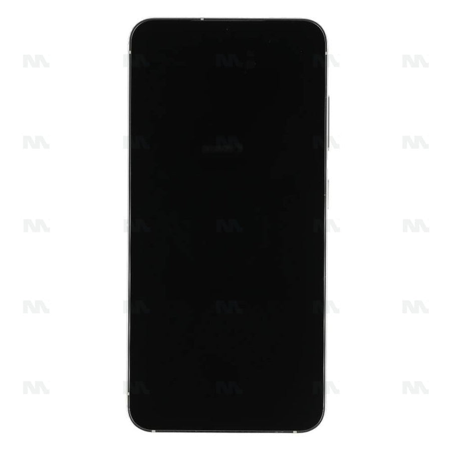 Chassis + Ecran Officiel Service Pack + Vitre pour Samsung Galaxy S23 S911B - Crème
