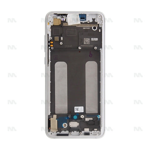 Chassis + Ecran LCD complet pour Xiaomi Mi 9 Lite (M1904F3BG) (5600050F3B00 / 560910015033) - Pearl White