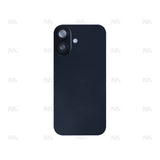 Vitre Arrière avec NFC, cadre de caméra agrandi pour Apple iPhone 16 – Noir – Reconditionné