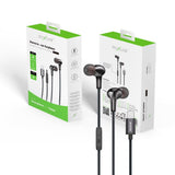Écouteurs intra-auriculaires stéréo filaires Lightning Rixus RXHD27L, noir