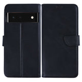 Etui de protection Rixus Bookcase pour Google Pixel 6A - Noir