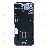 Vitre Arrière avec NFC, cadre de caméra agrandi couleur bleu sarcelle pour Apple iPhone 16 Plus - Reconditionné