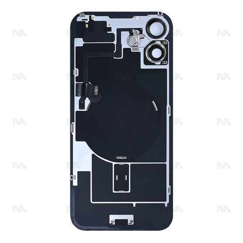 Vitre Arrière avec NFC, cadre de caméra agrandi couleur bleu sarcelle pour Apple iPhone 16 Plus - Reconditionné