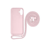 Cache-cordon pour collier Rixus TPU pour Samsung Galaxy A05 rose