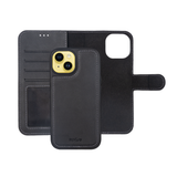 Portefeuille magnétique amovible Rixus Duo pour Apple iPhone 14 Plus Noir